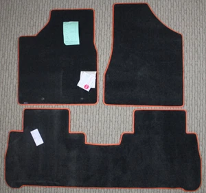 Graphite Lloyd Ultimat Carpet Floor Mats Fits 03-07 Nissan Murano - Orange Edges - Picture 1 of 1
