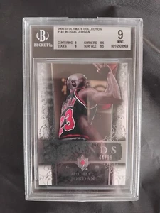 MICHAEL JORDAN 2006-07 ULTIMATE COLLECTION /99 BGS9 w 9.5s RARE LOW POP #148 - Picture 1 of 4