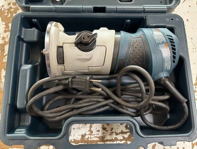 Bosch GKF125CE Colt 1.25 HP Max. Variable-Speed Palm Router  w/Case & Bit - Used - Image 1 of 4