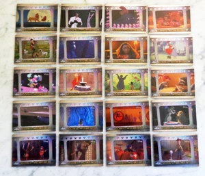 2025 Topps Chrome Disney KOMPLETTES Iconic Moments 20 Karten Set - Bild 1 von 2