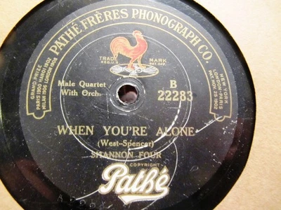 1920 PATHE The REVELERS = Shannon Four When you are alone Dreamland brings 22283 - Image 1 of 2