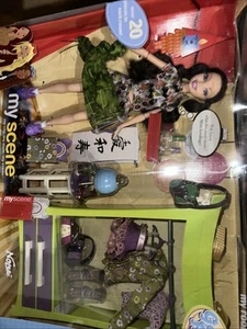 Vintage Barbie My Scene My Room Getting Ready NOLEE PUPPE 20+teiliges Set NEU - Bild 1 von 8