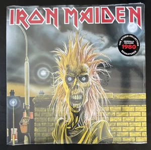 IRON MAIDEN SELF TITLED VINYL LP 180 GRAM UK IMPORT NEW SEALED MINT - Picture 1 of 2