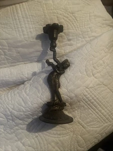 Taper Candlestick Holder 9” Tall - Picture 1 of 4