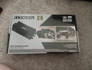 48PXA4004 KICKER PXA400.4W RMS 4x100W Powersports 4 Channel Amplifier Waterproof - Picture 1 of 1