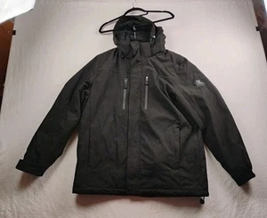 Zeroxposur Black Label Men's Full Zip Puffer Jacket Mens Size XL Pocket Zip Ski - Picture 1 of 19