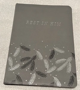 Zondervan NIV Rest In Him Journal Leathersoft-NEW - Picture 1 of 6