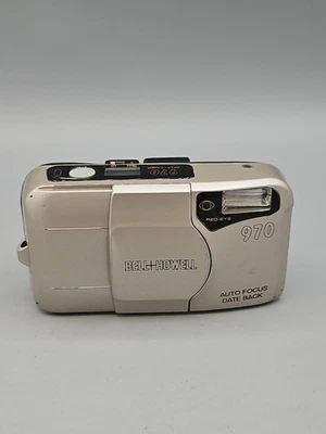 BELL + HOWELL 970 Auto Focus Date Back Red-Eye Point and Shoot Film Camera - Image 1 of 4
