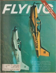 Flying Aviation Magazine Aerobatic Meteors Pilots vs. Controllers October 1975 - Picture 1 of 5