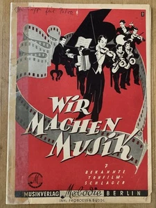 Wir machen Musik ~ 7 bekannte Tonfilm-Schlager - Picture 1 of 2