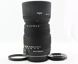 Sigma 50-200mm f/4-5.6 HSM DC With Optical Stabilizer Camera Lens For Nikon - Picture 1 of 3