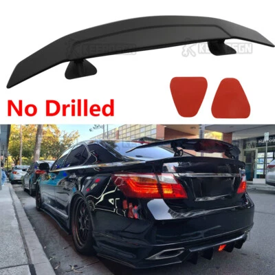 Alerón trasero de coche negro mate 46"" GT Racing para Lexus LS460 2007-2012 Foto 1 de 4