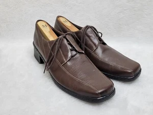 Josef Seibel Women Sz 41 US 8 Brown Leather Lace-up Shoes - Picture 1 of 7