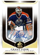 2020-21 UD SP Signature Edition Legends Gold Spectrum Foil Auto GRANT FUHR #316