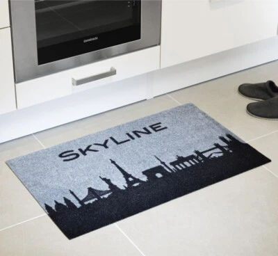 Fußmatte Schmutzfangmatte Schutzmatte Tür matte Sauberlaufmatte Matte 50 x 80cm - Bild 1 von 2