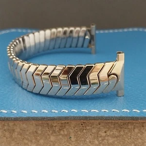 12k Gold-Filled JB Champion Expansion MCM Unused 1950s Vintage Watch Band - Picture 1 of 7