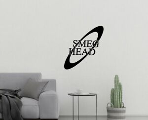 Smeg Head Red Dwarf Inspired Design Space Decor Wall Art Decal Vinyl Sticker