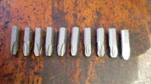 10x Phillip PH 3 screwdriver bits standard 1/4" hex shank 25mm length - Picture 1 of 1