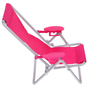 Beach Chair Doll House Furniture - Great Addition to Your Miniature Collection!
