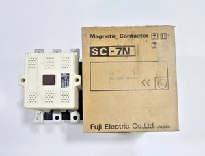 FUJI ELECTRIC SC-7N MAGNETIC CONTACTOR 200A 3P 75Kw 100HP COIL 380-450VAC50/60Hz - Bild 1 von 5