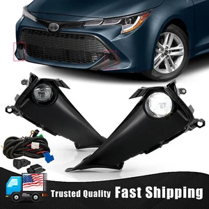 Luces antiniebla LED transparentes para Toyota Corolla 2019-2021 parachoques luces de conducción - Imagen 1 de 6