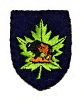 Navy Blue Felt Manitoba Provincial Boy Scout **** Star Badge Canadian Mb1d