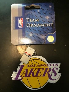 Brand New (with Tags) - (LA Lakers) - Team Ornament - (NBA Officially Licensed) - Picture 1 of 2