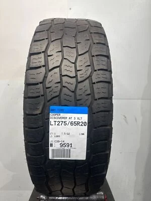 1 Used Cooper DISCOVERER AT 3 XLT LT275/65R20 2756520 275/65/20 126 S - 7/32 Foto 1 de 4