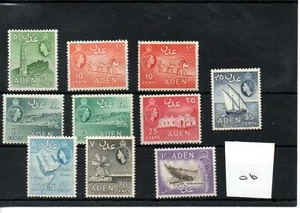 ADEN - (06) - 1953 - Elizabeth - Definitivos - Selección - Como Nuevo - SG Cat £21 - Imagen 1 de 1