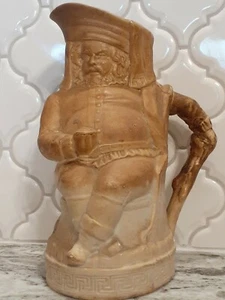 RARE 19th Century FALSTAFF TOBY JUG Mug SALTGLAZED Salt Glazed Seated Man  - Picture 1 of 12