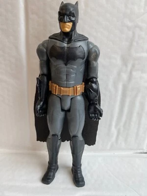 LARGE 12" MATTEL DC COMICS BATMAN SERIES ACTION FIGURE JUSTICE LEAGUE MOVIE - Image 1 of 4