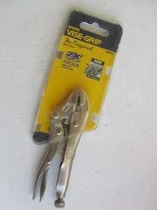 IRWIN Vise-Grip 1002L3 Curved Jaw Locking Pliers With Wire Cutter 4WR - Picture 1 of 4