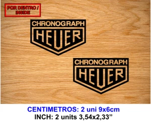 Sticker Vinilo Decal Vinyl Aufkleber Adesivi Autocollant Tag Heuer Chronograph - Imagen 1 de 3