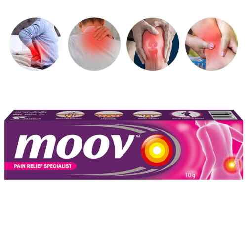 Moov Pain Relief Specialist Suitable For Back, Joint, Knee, Muscle Pain 50 gm