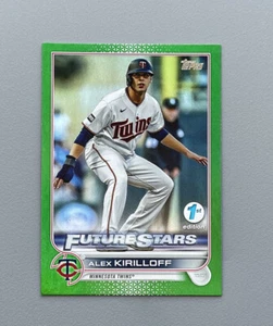 2022 TOPPS SERIES ONE 1ST EDITION GREEN FOIL ALEX KIRILLOFF SP 52/150 - Picture 1 of 2