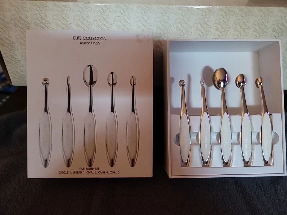 Pinceles de Maquillaje Colección Artis Elite Acabado Espejo, Juego de 5 Piezas Foto 1 de 4