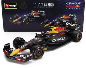 MODELLINO AUTO STATICO BURAGO RED BULL F1 RB19 2023 SERGIO PEREZ SCALA 1/18 - Foto 1 di 11