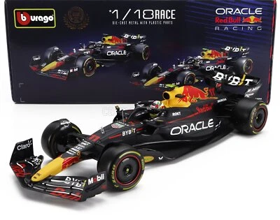 MODELLINO AUTO STATICO BURAGO RED BULL F1 RB19 2023 SERGIO PEREZ SCALA 1/18 - Immagine 1 di 4
