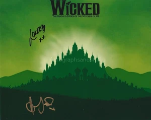 Laura Pick + 1 HAND SIGNED 8x10 Photo Autograph Wicked The Musical Tour Elphaba - Picture 1 of 2
