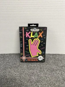 Klax Sega Genesis Game Complete Box Manual Tested Works - Bild 1 von 4