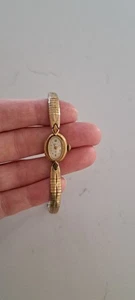 Reloj Pulsera Hamilton Vintage Damas Caja Oro Amarillo 14K FUNCIONA cuando se enrolla, Cadena - Imagen 1 de 10