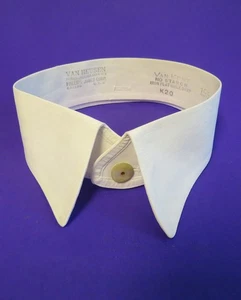 Vintage Antique Detachable Van Kent  Mens/Women Collar  pearl shell button - Picture 1 of 5