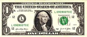 $1 2021 Fancy Serial L09090070E - Picture 1 of 1