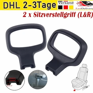 1 Paar Griff Sitzlängsverstellung Einstellhebel Für Audi VW Polo Passat Tiguan_ - Bild 1 von 14