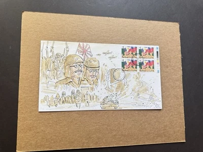 Filipinas 1991 FDC (72) + USAFFE 50 aniversario #2100 + caché pintado a mano + histórico Foto 1 de 2
