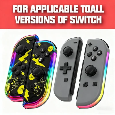 For Nintendo Switch Joy Con Controller Left + Right Wireless Pair Gamepad Joypad - Image 1 of 4