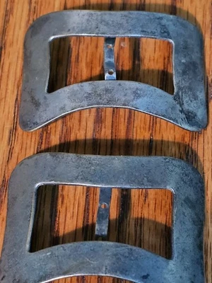 Set Of 2 Sorosis Brand Shoe Buckles 1897-1934 Rare Important Fashion Firsts - Image 1 of 4