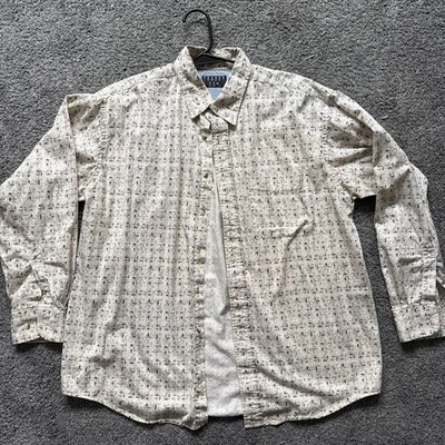 Trader Bay Men's Longsleeve Shirt Multicolor Button Down Size L 100% Cotton - Image 1 of 4