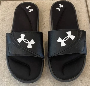 Sandali Under Armour UA Ignite VI Slides Foam neri uomo 7 comodi leggermente usati - Foto 1 di 7