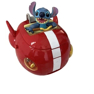 Used Tokyo Disney Resort Stitch Red Spaceship Popcorn Bucket Limited Edition - Picture 1 of 5